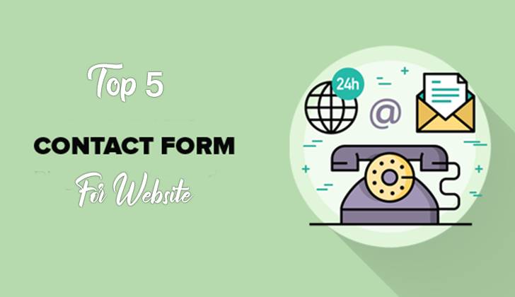 Top 5 Stylish Contact Form For Blogger Website.