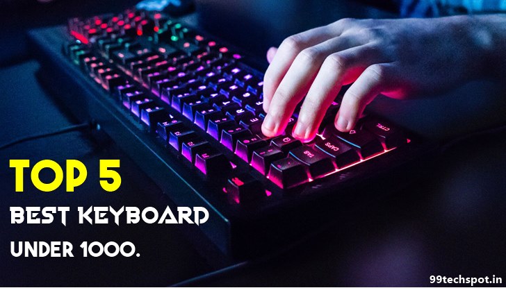 Top 5 Best Keyboard Under 1000 Review In Hindi