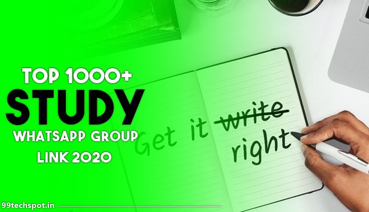 1000+ Best Study Whatsapp Group Links