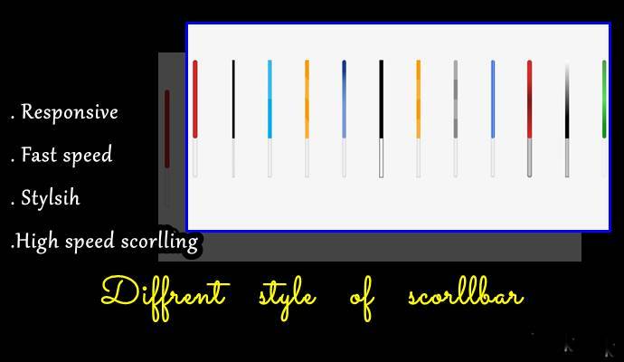 Top 5 Stylish Website Scroll Bar Design For Site