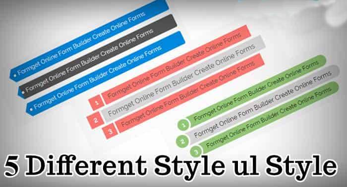 Top 5 Best Css Ul Or OL List Style For website