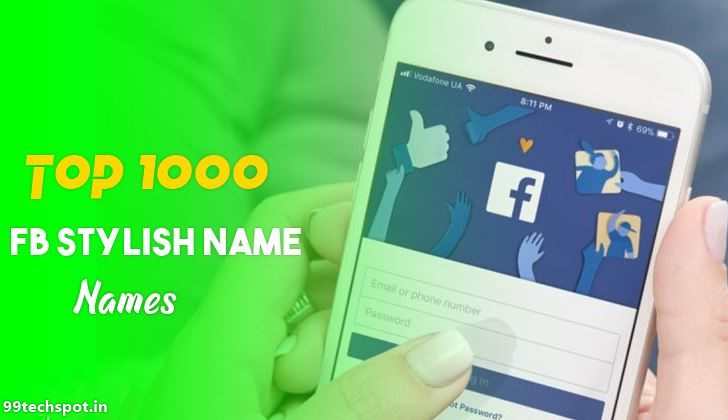 1000+ Top Facebook Stylish Names 2024