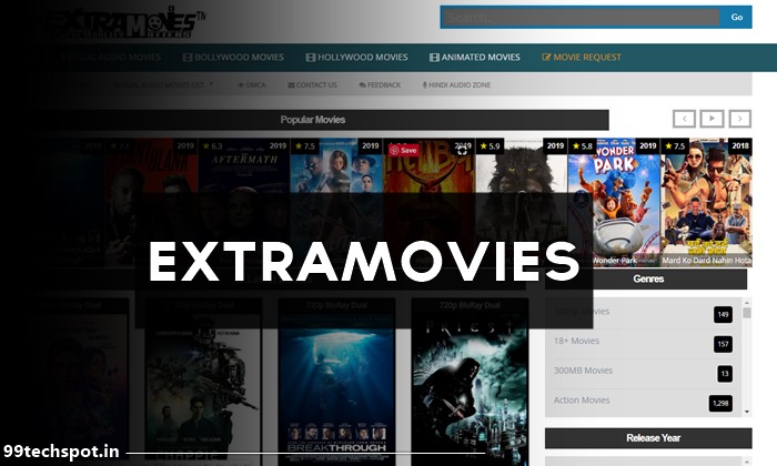 Extramovies 2021 – Full HD Hollywood Bollywood South Tmail Movies For Free