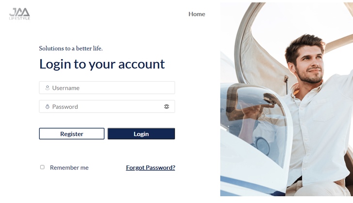 JAA Lifestyle Login |    Registration, Password Change, Status