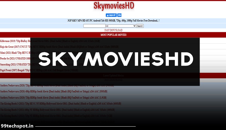 SkyMoviesHD – Download Hindi Dubed Hollywood Bollywood movies Hindi