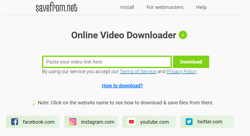 online video downloader  