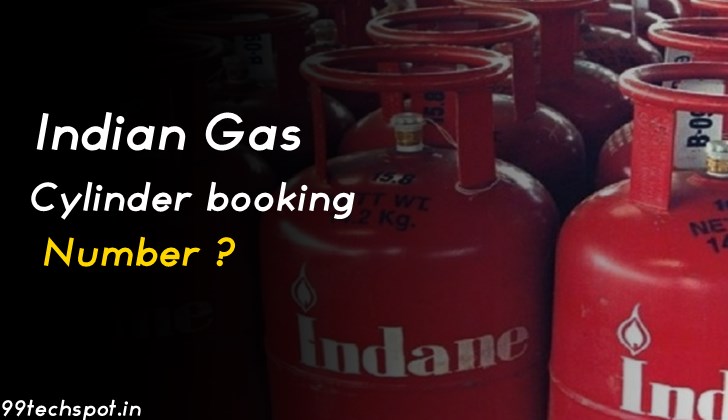 Indane Gas Booking Number & Cylinder booking Number