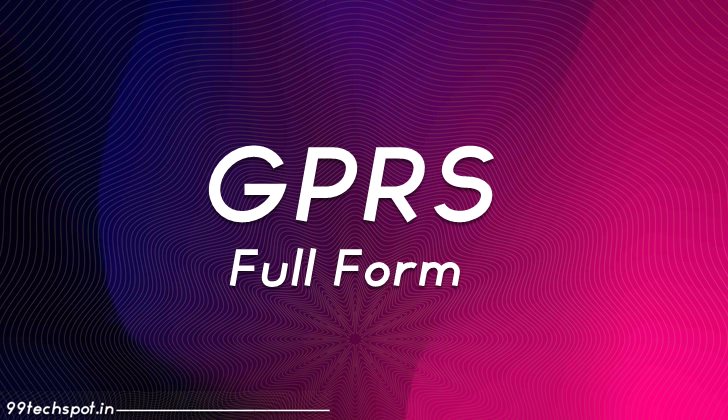 GPRS Full Form in Hindi – What is GPRS?