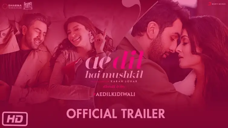 Ae Dil Hai Mushkil Full Movie Download [4k, 1080p, 720P] Free