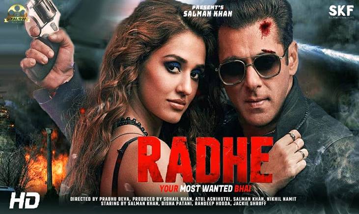 Radhe Full Movie Download (505MB) 1080p 720p Free