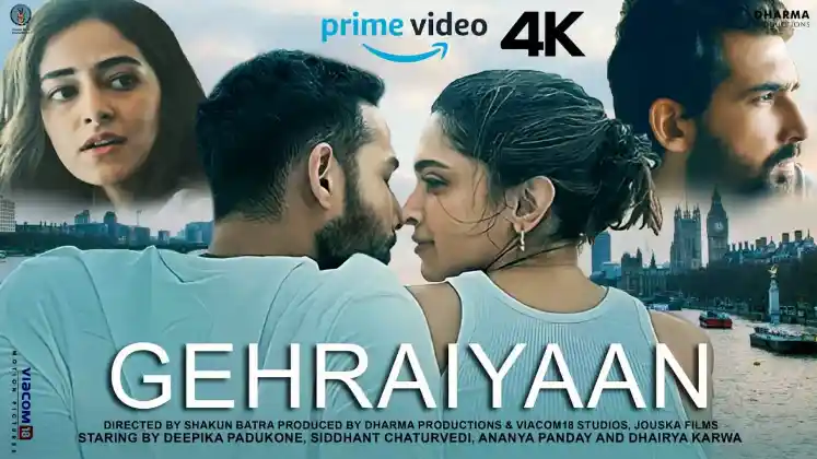 Gehraiyaan Movie Download (450MB) 1080P 720P Free