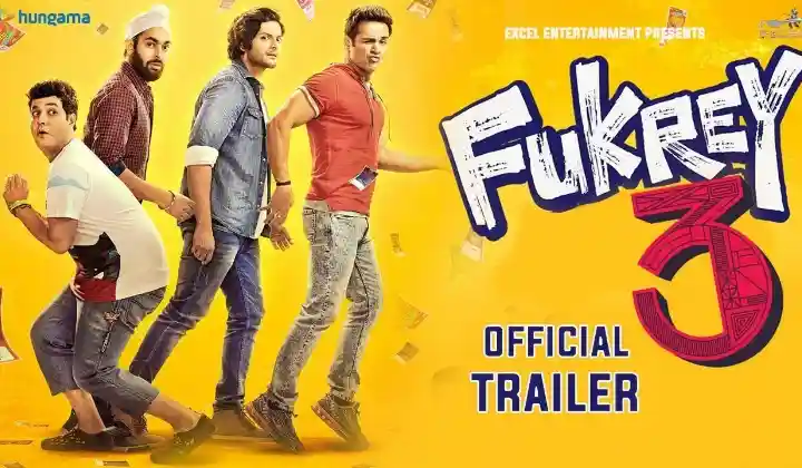 Fukrey 3 Movie Download [710MB, 1080p, 720p] Free