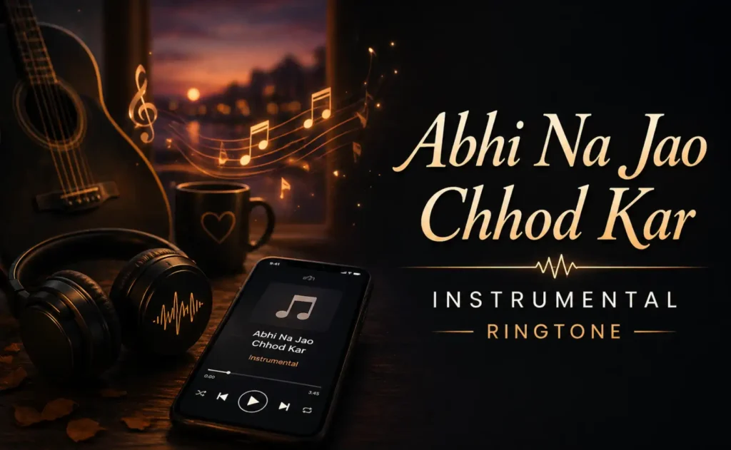 Abhi Na Jao Chhod Kar Instrumental Ringtone Download Mp3