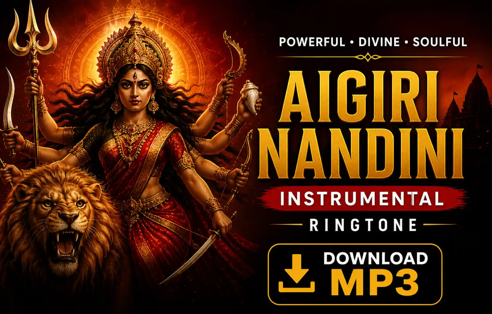Aigiri Nandini Ringtone Instrumental
