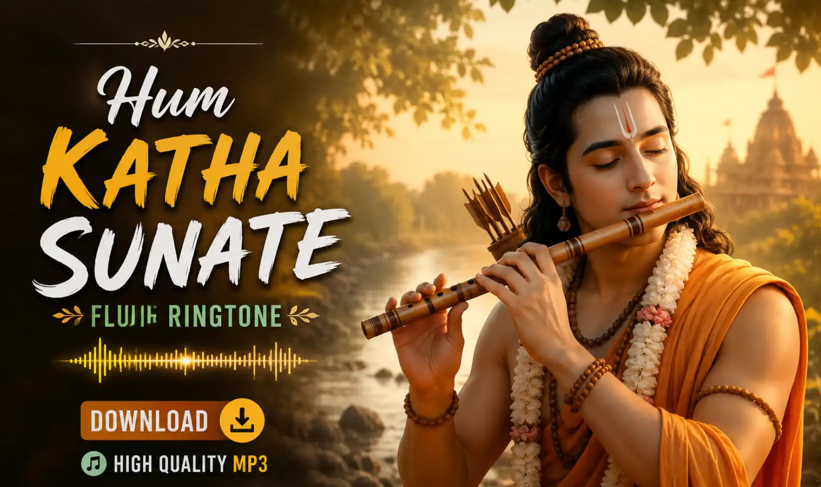 Hum Katha Sunate Flute Ringtone Download MP3 (High Quality)