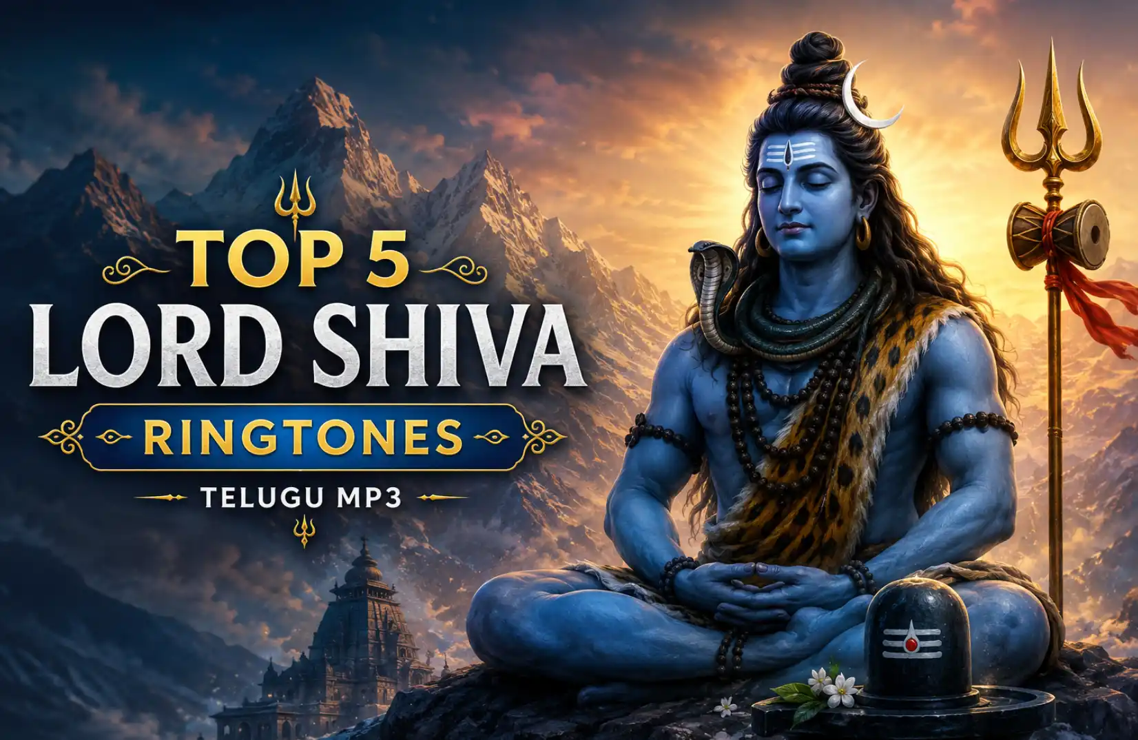 Top 5+ Lord Shiva Ringtones Telugu Mp3 [320Kbps] Free