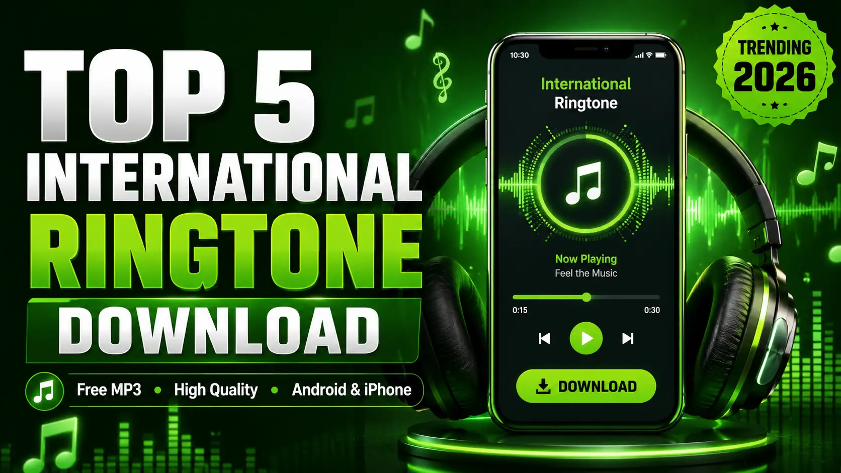 Top 5 International Ringtone Download [320kbps] Mp3 2026