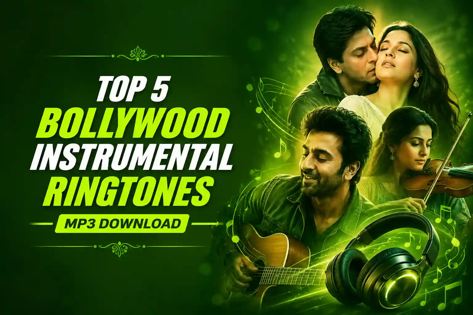 Top 5 Bollywood Instrumental Ringtones MP3 Download (2026)